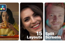 Split Screen for Davinci Resolve | Multiscreen 44473259