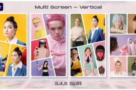 Multi Screen - Split Screen - Vertical 47150855