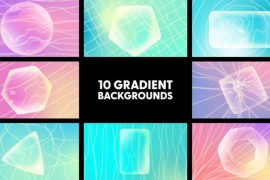 Gradient Glass Backgrounds 44107204