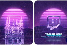 80s VHS Logo Reveal Premiere Pro 46122639