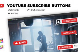 Youtube Subscribe Buttons | FCPX 41942093