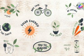 Eco Energy Titles | FCPX 48252679