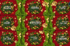 Christmas Greetings for DaVinci Resolve 49170336