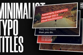 Minimalist Typo Titles 52734643