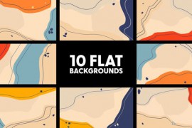 Flat Backgrounds 44752508