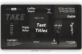 Text Titles | AE 47200364