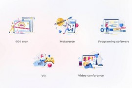 Programing software - Сartoon concept 42344499