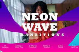 Free Download:Neon Wave Transitions 59934251