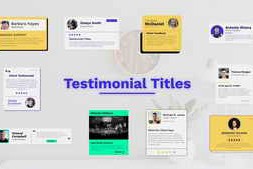 Free Download:Testimonial Titles 59198754