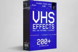 Sickboat – VHS EFFECTS: REAL VHS TEXTURE OVERLAYS (4K)