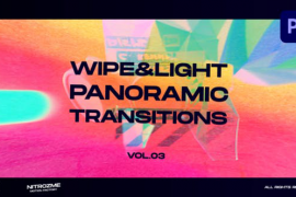 Wipe and Light Panoramic Transitions Vol. 03 for Premiere Pro 45849736