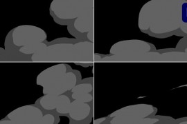 Fast Cartoon Smoke | Premiere Pro MOGRT 52238741