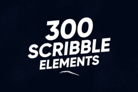 300 Scribble Elements 23145343
