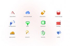 Cloud Computing - Flat Icons 46763798