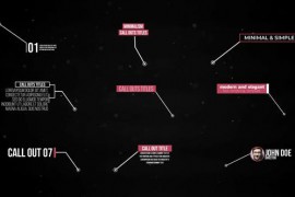 Call Outs Titles | After Effects 42301354