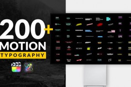 Motion Typography For FCPX 31263872