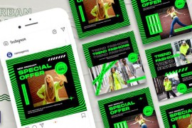 Fashion Urban Instagram Post For Premiere Pro 43335275
