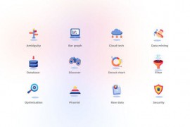 Data Analysis - Flat Icons 48918904