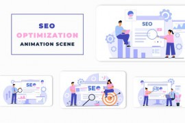 SEO Optimization Animation Scene 46415643