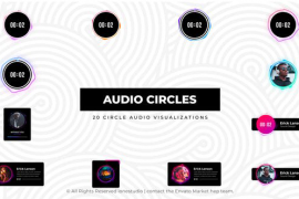 Circle Audio Visualizations 47232028