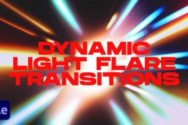 Dynamic Light Flare Transitions | After Effects 48534755