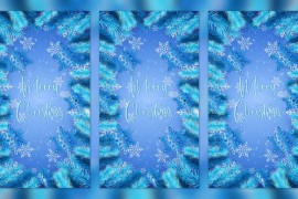 Merry Christmas Wishes Vertical 42217710
