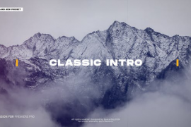 Classic Introduction | Premiere Pro 51095823