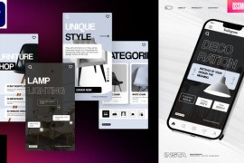 Minimal Furniture Instagram Stories For Premiere Pro 42061390