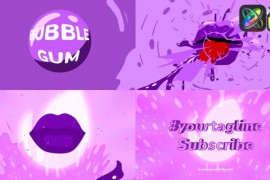 Bubble Gum Logo for FCPX 52513377