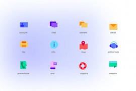 Contact Us - Flat Icons 46766433
