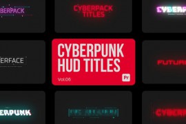 Cyberpunk HUD Titles 06 For Premiere Pro 45587376