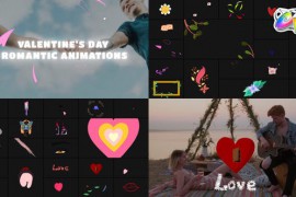 Valentine's Day Romantic Animations for FCPX 43805616