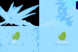 Wave Logo Opener for Premiere Pro 50768255