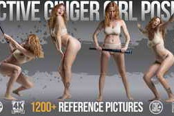 ArtStation – 1200+ Active Ginger Girl Poses
