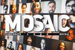 Free Download:Mosaic Photo Reveal | Corporate Logo 62136882