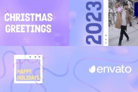 Christmas And New Year Greetings for Premiere Pro 42354696