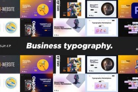 Website Promo Typography for Premiere Pro v2 51225994