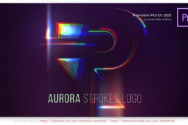 Aurora Strokes Logotype Animation 51922260