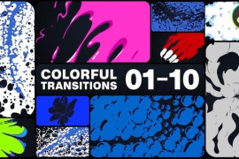 Colorful Transitions for DaVinci Resolve 52277274