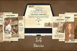 Elegant Portrait Instagram Stories 44938018