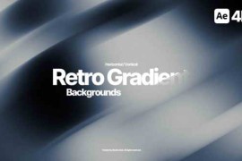 Free Download:Retro Gradient Backgrounds 58608630