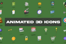 Animated 3D Icons for DaVinci Resolve 47098908