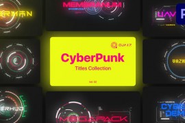 Cyberpunk Motion Titles for Premiere Pro Vol. 02 46261576