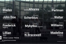 Clean Lower Thirds \ FCPX 44837571