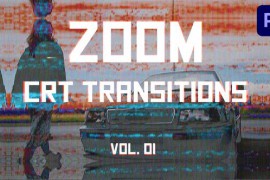 CRT Zoom Transitions for Premiere Pro Vol. 01 46488687