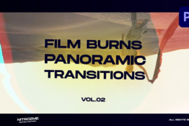 Film Burns Panoramic Transitions Vol. 02 for Premiere Pro 48174535