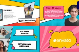 Comic Slideshow for Premiere Pro 43070581