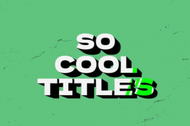 So Cool Titles 48762809
