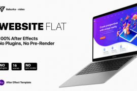 Website Presentation // Flat Mockup 23348869