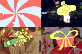 Cartoon Christmas Stuff Seamless Transitions for DaVinci Resolve 49853251
